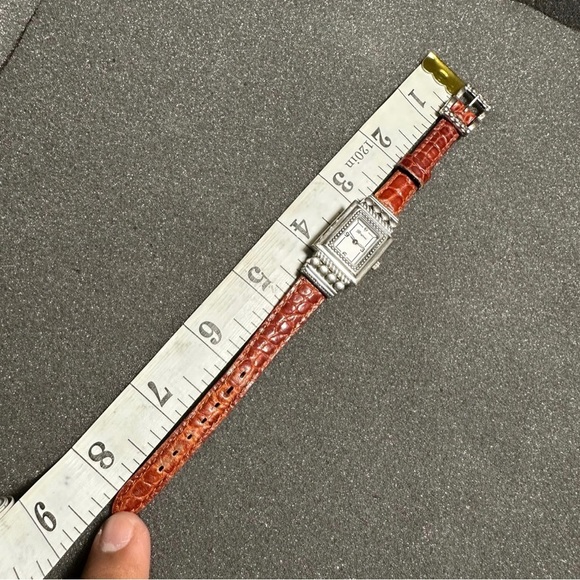 Brighton Taxco Ladies Silver Tone Quartz Watch Working With New Battery - Picture 8 of 8